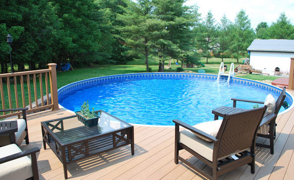 Radiant Pool with Deck